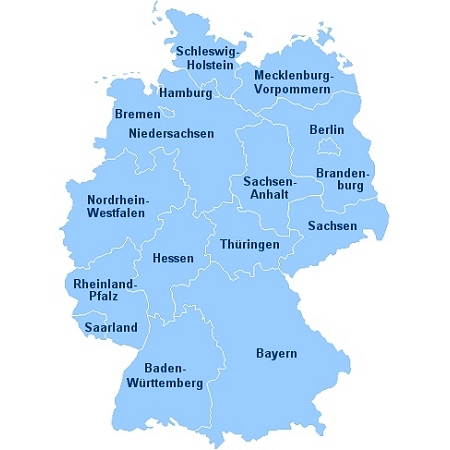 Auswahl Bundesland
