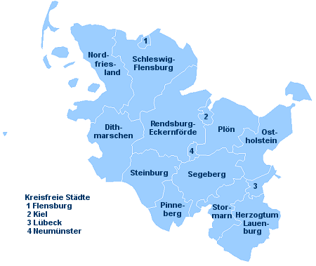 Wählen Sie den gewünschten Landkreis oder die kreisfreie Stadt aus!