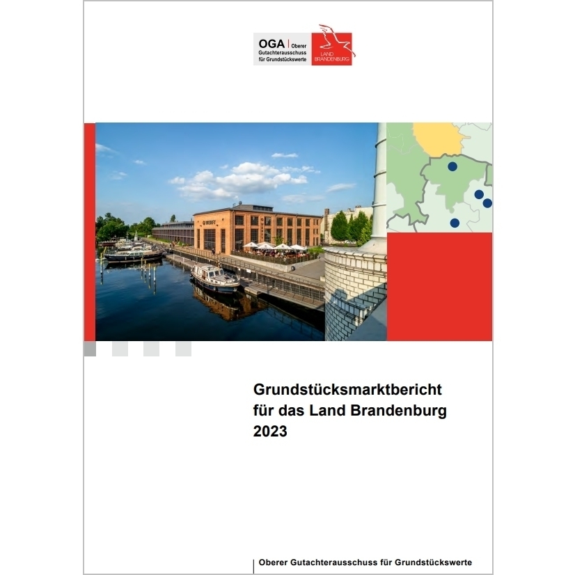 Grundstücksmarktbericht für das Land Brandenburg 2023